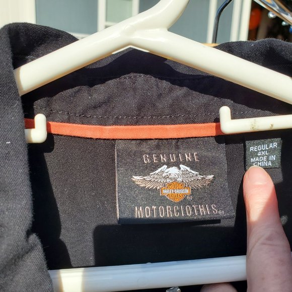 Harley Davidson 4XL Short sleeve Button down shirt - Picture 4 of 8